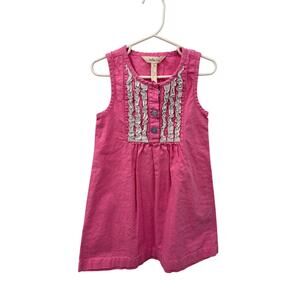 MATILDA JANE Linen Cotton Pink Dress // 6